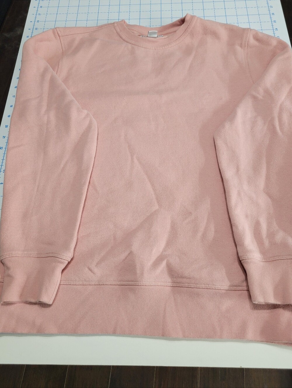 Amazon Essentials Pale Pink Pullover Sweatshirt
